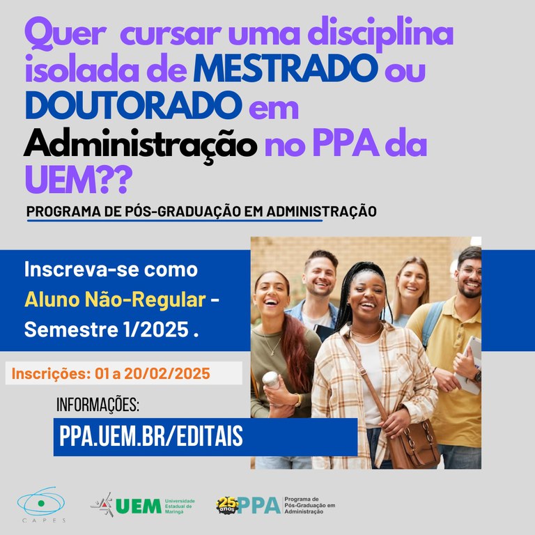 Quer fazer uma disciplina isolada....jpg